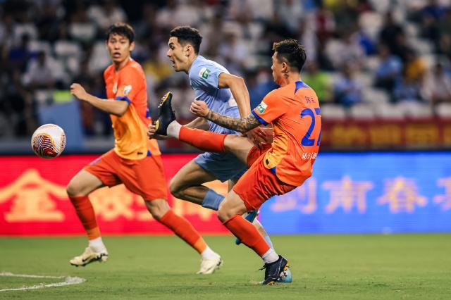 开云电竞注册-【中超】拜合拉木反戈破门 深圳新鹏城1比4山东泰山